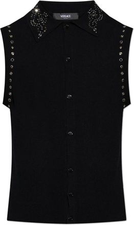 Versace Uomo, Top, Nero, M, new