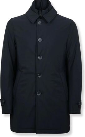 Herno Uomo, Cappotti, Blu, 4Xl, new