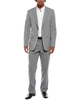Scotch & Soda Scotch & Soda 2pc Suit with Flat Front Pant