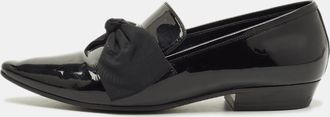 Saint Laurent Saint Laurent Deven Size 38 Black Patent Leather Loafers