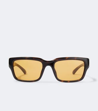 Gucci Gafas de sol rectangulares