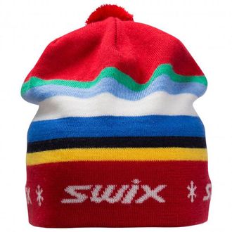 Swix Gunde Beanie M&uuml;tze - Unisex | rot