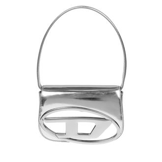 Diesel Shoulder Bags, female, Gray, Size: ONE SIZE 1DR Shoulder Bag