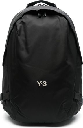 Yohji Yamamoto Zaino con stampa Y-3 x adidas - Nero