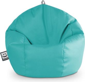 Happers Happers - Puff Pelota Polipiel Exterior Turquesa