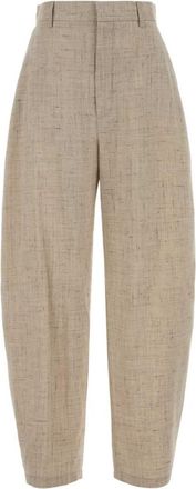Moschino Beige Tapered Flat Front Pant