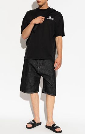 Amiri T-shirt With Print, Mens, Black