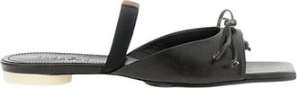 Maison Margiela Slingback Sandalen - Dames - Sandalen - Zwart - 40 EU - Leer - Schoenen
