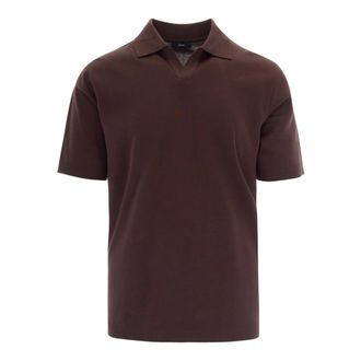 Herno Polo Shirts, male, Brown, Size: 2XL Polo Derby
