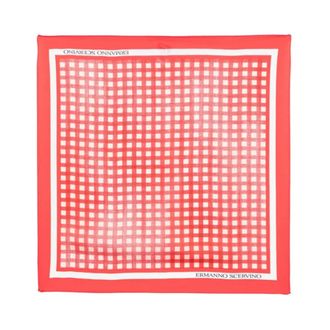 Ermanno Scervino Silky Scarves, female, Red, Size: ONE SIZE Silky Scarf