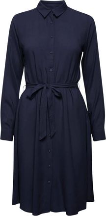 Ichi Ihmain Dress - - Dresses - Donna - Blu - M