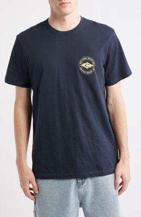 Rip Curl Logo Graphic T-Shirt in Dark Navy at Nordstrom, Size Xx-Large