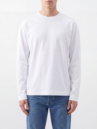 Dries Van Noten Relaxed Fit Long-Sleeved Cotton T-Shirt