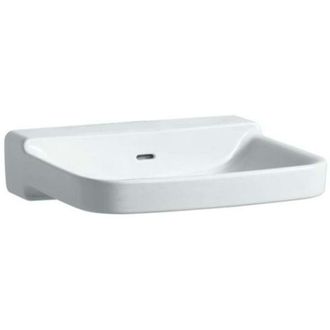 Laufen Lavabo Pro Liberty 650 X 550 Mm, Sin Barreras Sin Orificio Para Grifer&iacute;a, Con Rebosadero Blanco Laufen