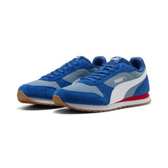 Puma Sneaker PUMA ST MILER, Damen, Gr. 42,5, weiss (cool blau, puma wei&szlig;, clyde royal), Textil, Schuhe Sneaker