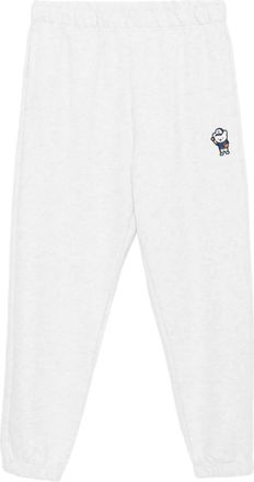 Chocoolate Broek met geborduurde beer - Grijs