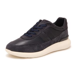 Hogan H709 Allacciato H Banda - - Shoes - Uomo - Blu - 41 1/2 EU
