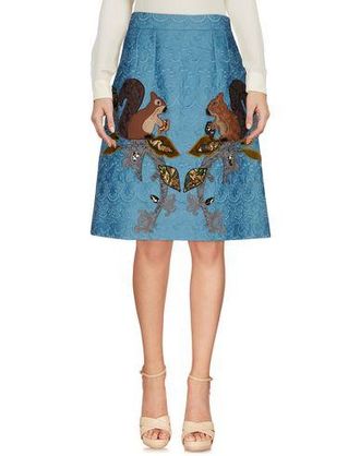 Dolce & Gabbana HOSEN & R&Ouml;CKE - Midi-R&ouml;cke auf YOOX.COM