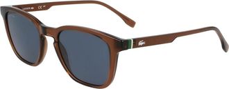 Lacoste Stijlvolle zonnebril in kleur 210 - Heren - Zonnebrillen - Bruin - 51 MM - Accessoires