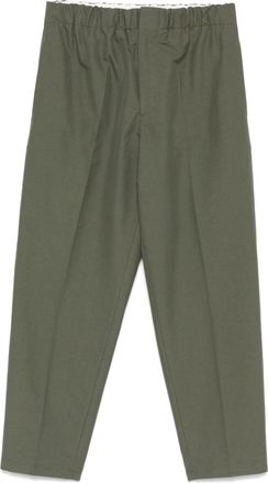 Jil Sander tapered trousers - Green