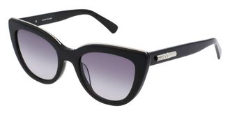 Longchamp LO686S 001 Womens Sunglasses Black Size 51