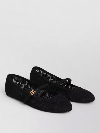 Dolce & Gabbana lace ballerina shoes