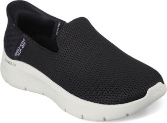 Skechers Womens Hands Free Slip-ins Go Walk Flex-Relish Sneaker, Black/White 0, 6 UK