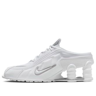 Nike (WMNS) Nike x Martine Rose Shox Mule MR4 White Metallic Silver DQ2401-100