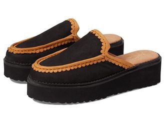 Seychelles Stand Tall Womens Shoes Black Nubuck : 7 M, Textile/Leather