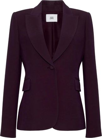 Adam Lippes Blazer con bottone singolo - Rosso
