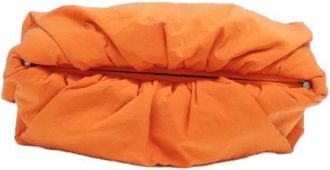 Bottega Veneta Pre-owned Belt Bags, female, Orange, Size: ONE SIZE Pre-owned Nylon Belt Bag