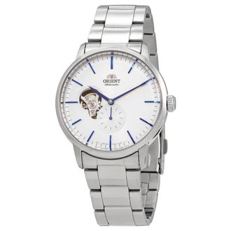 Orient Open Heart Automatic White Dial Mens Watch RA-AR0102S10B