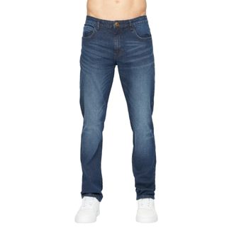 Crosshatch Heren Svelte Stretch Jeans (Donkere wasbeurt)
