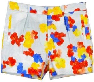 Erdem Floral Print Tailored Shorts Size XS
