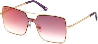 Web Eyewear Gold Metal Womens Sunglasses