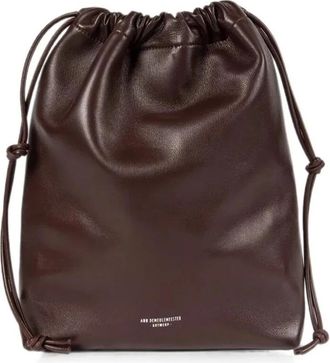 Ann Demeulemeester Tassen, Dames, Bruin, ONE Size, Bucket Bags