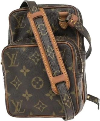 Louis Vuitton Pre-owned Cross Body Bags, female, Brown, Size: ONE SIZE Pre-owned Canvas Shoulder Bag