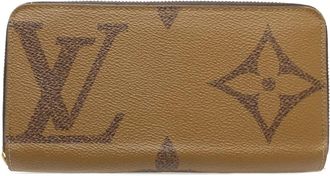Louis Vuitton Brown Monogram Reverse Long Wallet (Bi-Fold) (Pre-Owned)
