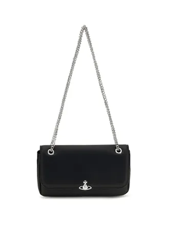 Vivienne Westwood Chain Crossbody Bag - Black