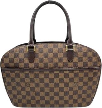 Louis Vuitton Pre-owned Handbags, female, Brown, Size: ONE SIZE Pre-owned Sarria Horizontal Handbag