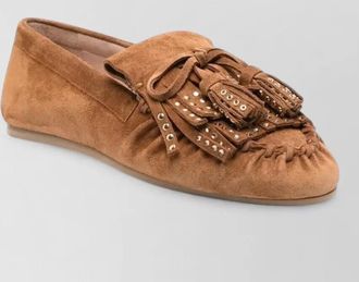 Stuart Weitzman leather mules