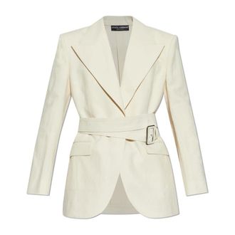 Dolce & Gabbana Dames, Jassen, Geel, Maat: S Katoen