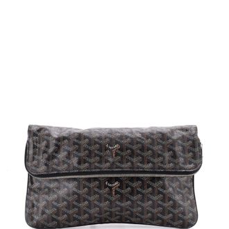 Goyard Saint Marie Clutch Coated Canvas