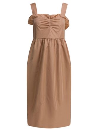 Chlo&eacute; ballonjurk van zijdemix