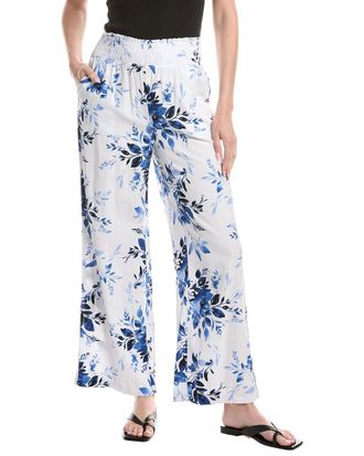 Ellen Tracy Linen-Blend Pant