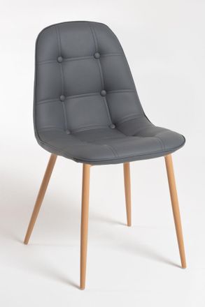 Regalos Miguel Sillas Comedor - Silla Plazi - Gris Oscuro