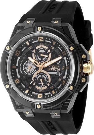 Invicta Invicta Racing Saphirex Quartz Black Dial Mens Watch 48807