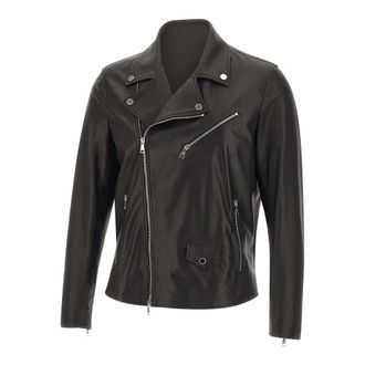 Tagliatore Leather Jackets, male, Black, Size: XL Franklin Jacket