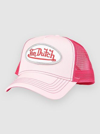 Von Dutch Staple Trucker Cap pink