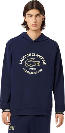 Lacoste Unisex Volwassen Loungewear Hoodie (Marine)
